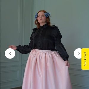 Selkie Tuxedo Shirt 100% Silk